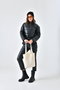 Zoozie Bags Bolso Tote de Gabardina Crudo 33 x 45 x 10 cm